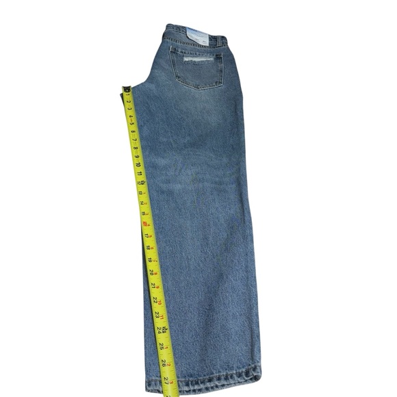 Abound High Waisted Loose Straight Cropped Ankle Jeans - Picture 6 of 6